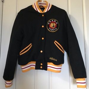 Stall & Dean Osaka Hanshin Tigers Varsity Jacket